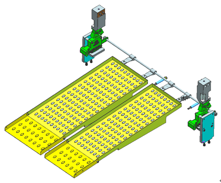 Damgalama Kalıpları için Otomatik Hurda Taşıma
