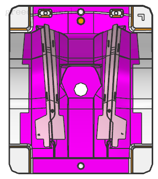 otomotiv lens enjeksiyon kalıbı